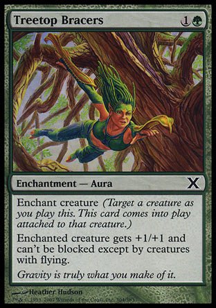 Treetop Bracers (10th Edition) Light Play - Nick Nack's Full Frontal Attack