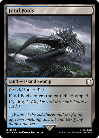 Fetid Pools (Surge Foil) [Fallout]