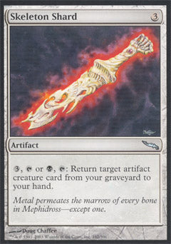 Skeleton Shard (Mirrodin) Light Play