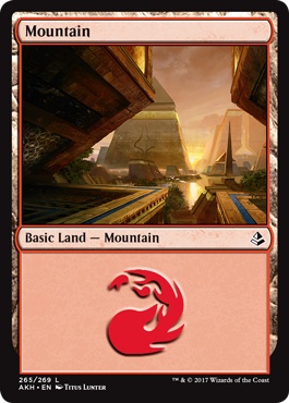 Mountain (265) (Amonkhet) Near Mint