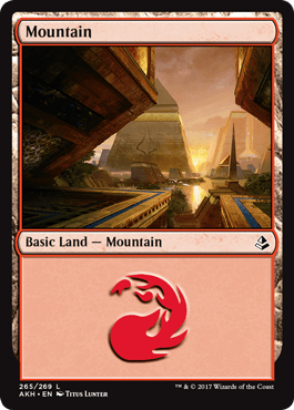 Mountain (265) (Amonkhet) Near Mint