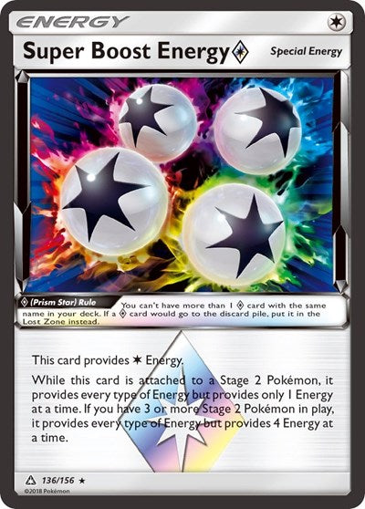 Super Boost Energy Prism Star (SM - Ultra Prism) Medium Play Holofoil
