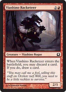 Viashino Racketeer (Return to Ravnica) Near Mint - Nick Nack's Full Frontal Attack