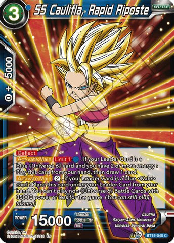 SS Caulifla, Riposte rapide [BT15-040] 