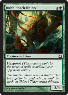 Rubbleback Rhino (Return to Ravnica) Near Mint