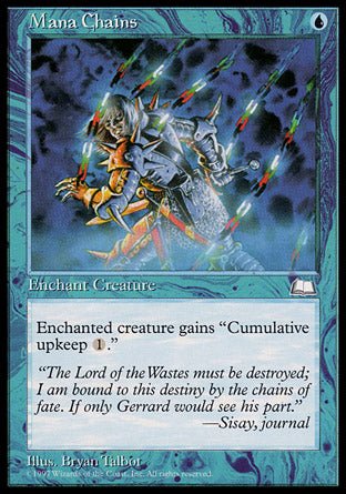 Mana Chains (Weatherlight) Light Play - Nick Nack's Full Frontal Attack