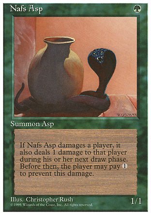 Nafs Asp (4th Edition) Light Play - Nick Nack's Full Frontal Attack