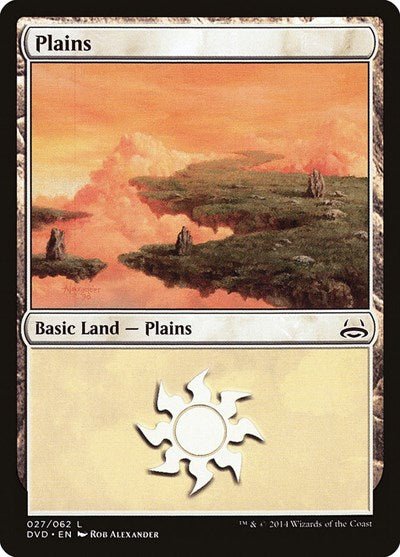 Plains (27) (Divine vs. Demonic) (Duel Decks: Anthology) Near Mint - Nick Nack's Full Frontal Attack