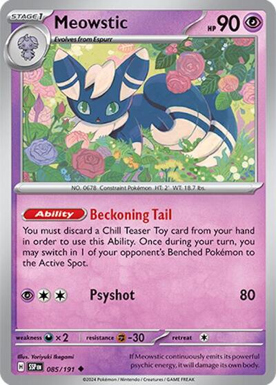 Meowstic (SV08: Surging Sparks) Near Mint