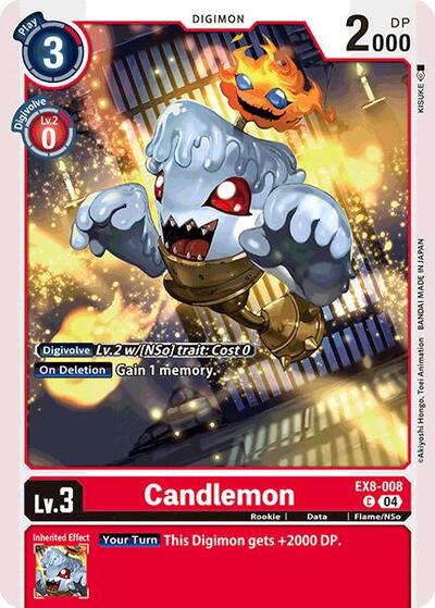 Candlemon (Chain of Liberation) Near Mint - Nick Nack's Full Frontal Attack