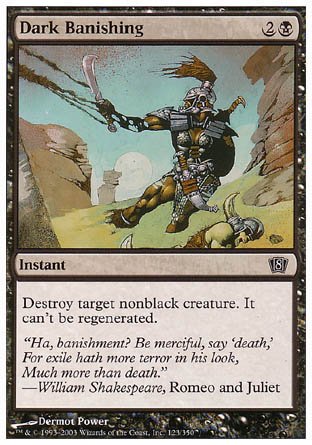 Dark Banishing (8th Edition) Near Mint - Nick Nack's Full Frontal Attack
