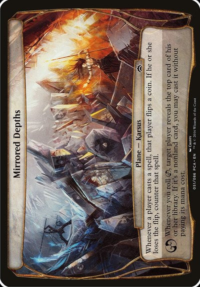 Mirrored Depths (Planechase Anthology) (Oversize Cards) Near Mint