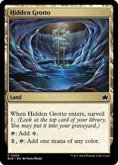 Hidden Grotto (Bloomburrow) Near Mint