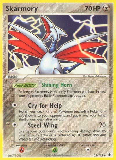 Skarmory (Delta Species) Light Play - Nick Nack's Full Frontal Attack