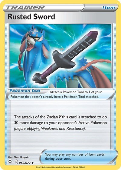 Rusted Sword (Shining Fates) Near Mint - Nick Nack's Full Frontal Attack