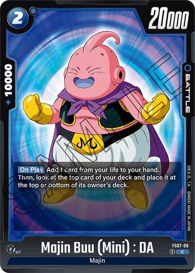 Majin Buu (Mini) : DA (Starter Deck 7: Vegeta (Mini)) Near Mint