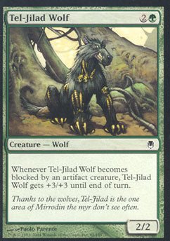 Tel - Jilad Wolf (Darksteel) Light Play - Nick Nack's Full Frontal Attack