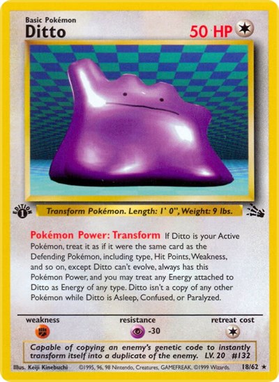 Ditto (18) (Fossil) Medium Play Unlimited