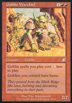 Goblin Warchief (Scourge) Light Play - Nick Nack's Full Frontal Attack