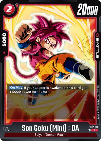 Son Goku (Mini) (Wish For Shenron) Near Mint Holofoil - Nick Nack's Full Frontal Attack