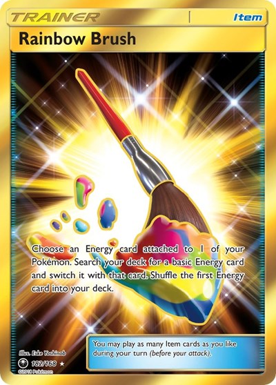Rainbow Brush (Secret) (SM - Celestial Storm) Near Mint Holofoil
