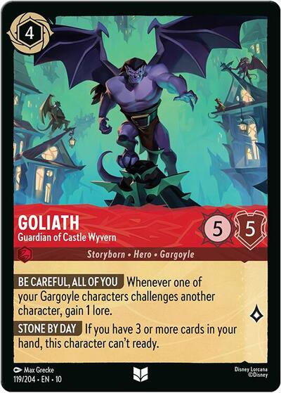 Goliath - Guardian of Castle Wyvern (Whispers in the Well) Near Mint - Nick Nack's Full Frontal Attack