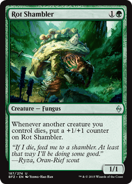 Rot Shambler (Battle for Zendikar) Near Mint - Nick Nack's Full Frontal Attack
