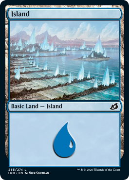 Island (265) (Ikoria: Lair of Behemoths) Near Mint