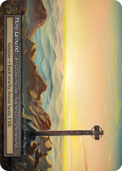 Holy Ground (Alpha) Near Mint