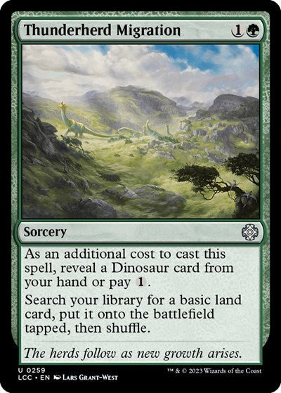Thunderherd Migration (Commander: The Lost Caverns of Ixalan) Near Mint - Nick Nack's Full Frontal Attack