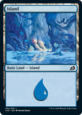 Island (264) (Ikoria: Lair of Behemoths) Near Mint