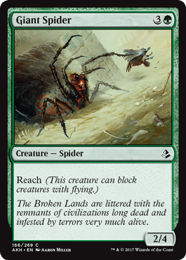 Giant Spider (Amonkhet) Near Mint - Nick Nack's Full Frontal Attack