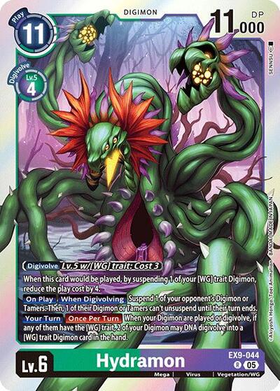 Hydramon (Versus Monsters) Near Mint Foil - Nick Nack's Full Frontal Attack