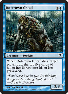 Rotcrown Ghoul (Avacyn Restored) Light Play