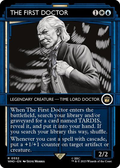 The First Doctor (Showcase) (Universes Beyond: Doctor Who) Near Mint Foil - Nick Nack's Full Frontal Attack