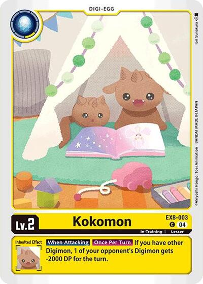 Kokomon (Chain of Liberation) Near Mint - Nick Nack's Full Frontal Attack