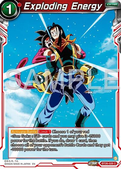 Exploding Energy (Ultimate Advent) Near Mint