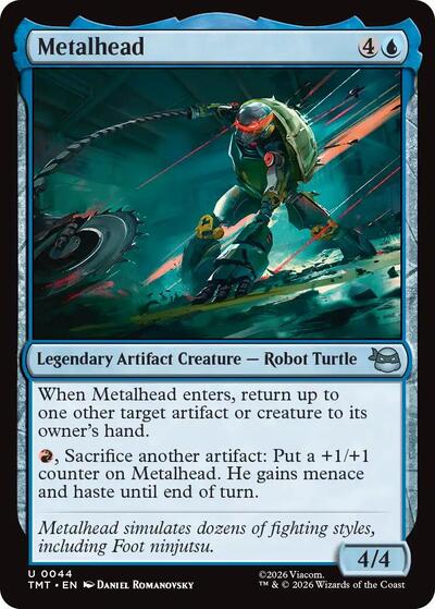 Metalhead (Teenage Mutant Ninja Turtles) Near Mint Foil - Nick Nack's Full Frontal Attack