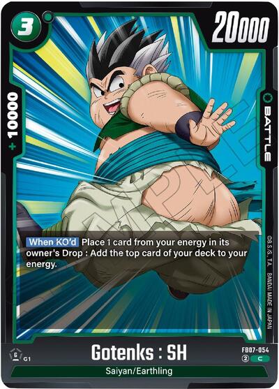 Gotenks : SH (Wish For Shenron) Near Mint - Nick Nack's Full Frontal Attack