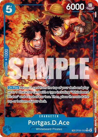 Portgas.D.Ace (TR) (Royal Blood) Near Mint Foil
