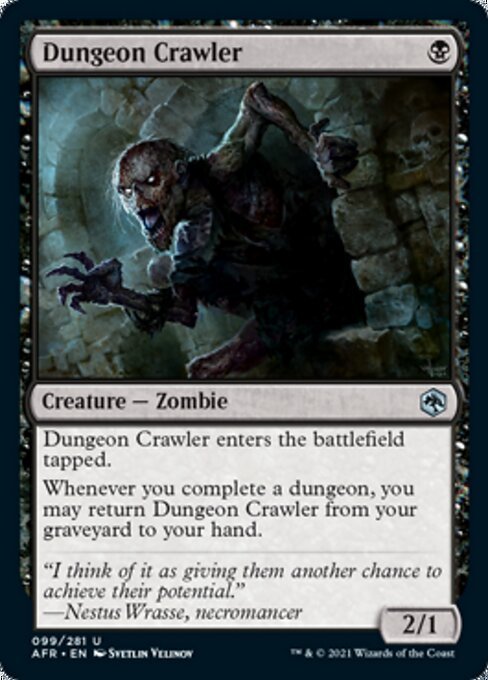 Dungeon Crawler (Adventures in the Forgotten Realms) Near Mint - Nick Nack's Full Frontal Attack