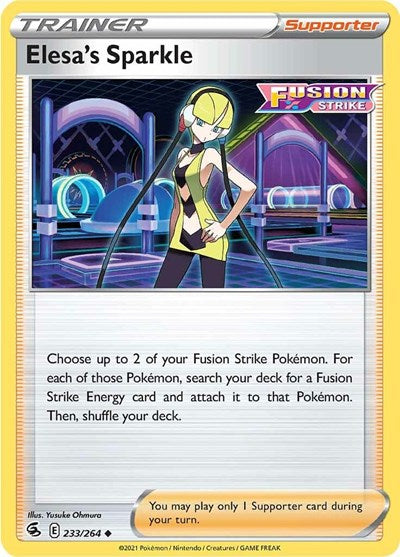Elesa's Sparkle (SWSH08: Fusion Strike) Near Mint