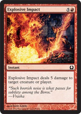 Explosive Impact (Return to Ravnica) Near Mint - Nick Nack's Full Frontal Attack