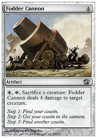 Fodder Cannon (8th Edition) Near Mint - Nick Nack's Full Frontal Attack