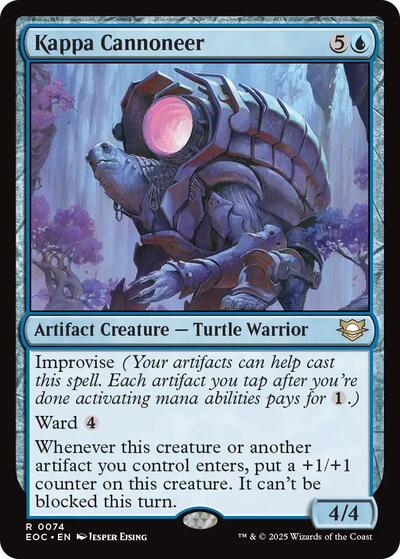 Kappa Cannoneer (Commander: Edge of Eternities) Near Mint - Nick Nack's Full Frontal Attack