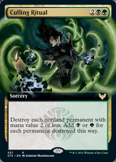 Culling Ritual (Extended Art) (Strixhaven) Near Mint - Nick Nack's Full Frontal Attack