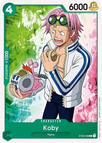 Koby (Starter Deck 2: Worst Generation) Near Mint - Nick Nack's Full Frontal Attack