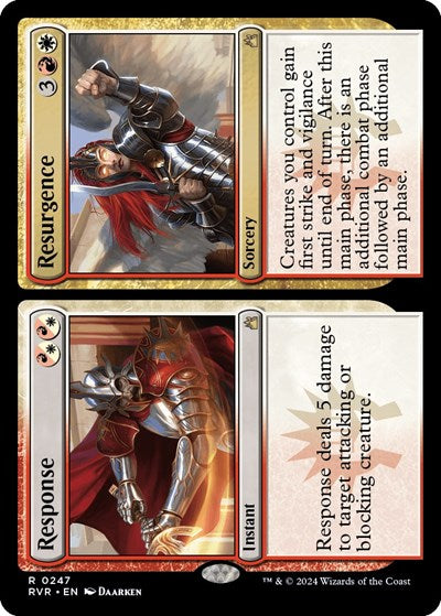 Response / Resurgence (Ravnica Remastered) Near Mint