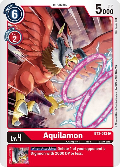 Aquilamon (Release Special Booster) Near Mint