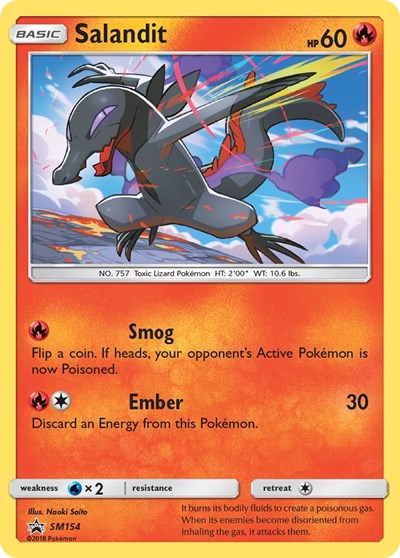 Salandit - SM154 (SM Promos) Near Mint